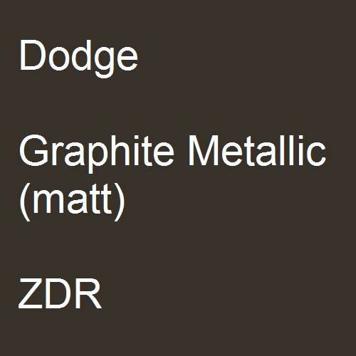 Dodge, Graphite Metallic (matt), ZDR.